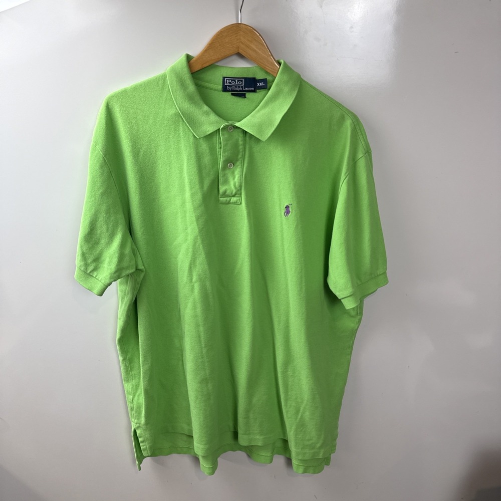 Genuine Ralph Lauren Men's Polo Shirt- 2XL - Green- Purchased Direct from Polo